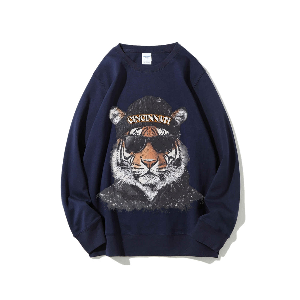 Casual Crewneck Sweatshirt CINCINNATI