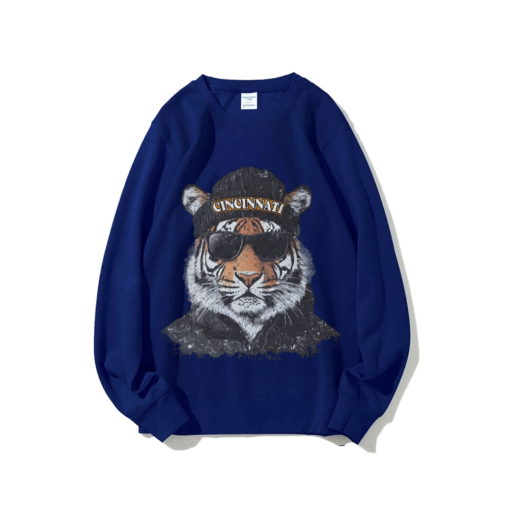 Casual Crewneck Sweatshirt CINCINNATI