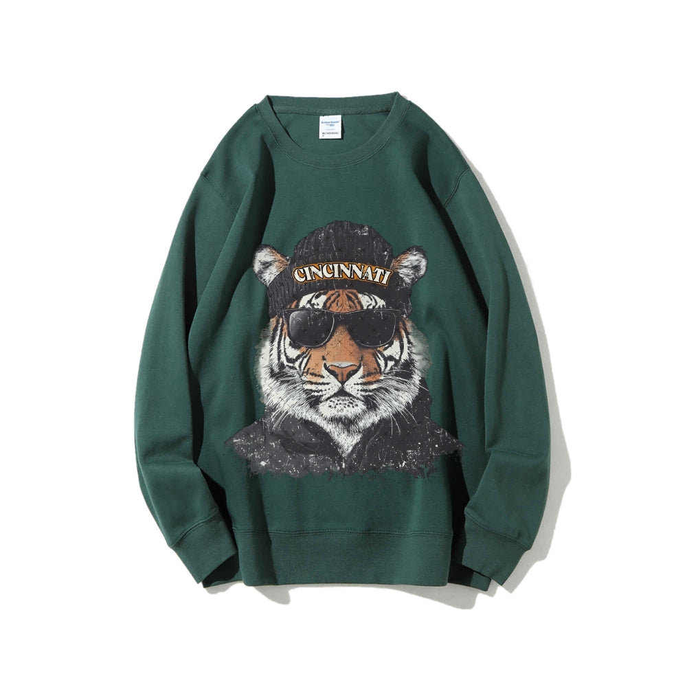 Casual Crewneck Sweatshirt CINCINNATI