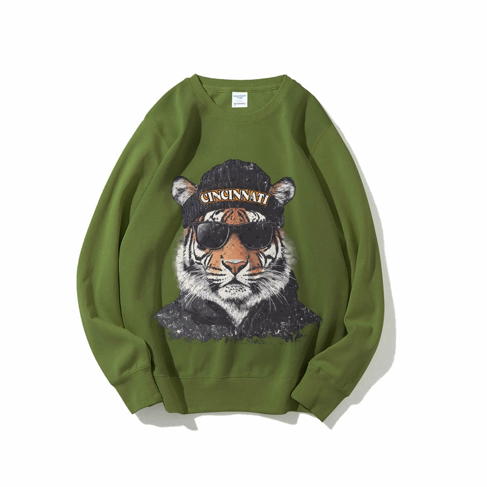 Casual Crewneck Sweatshirt CINCINNATI