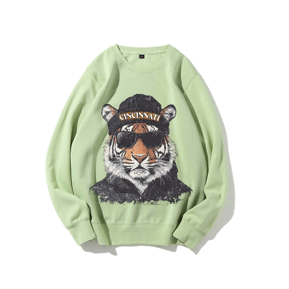 Casual Crewneck Sweatshirt CINCINNATI