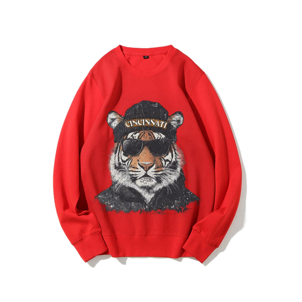 Casual Crewneck Sweatshirt CINCINNATI