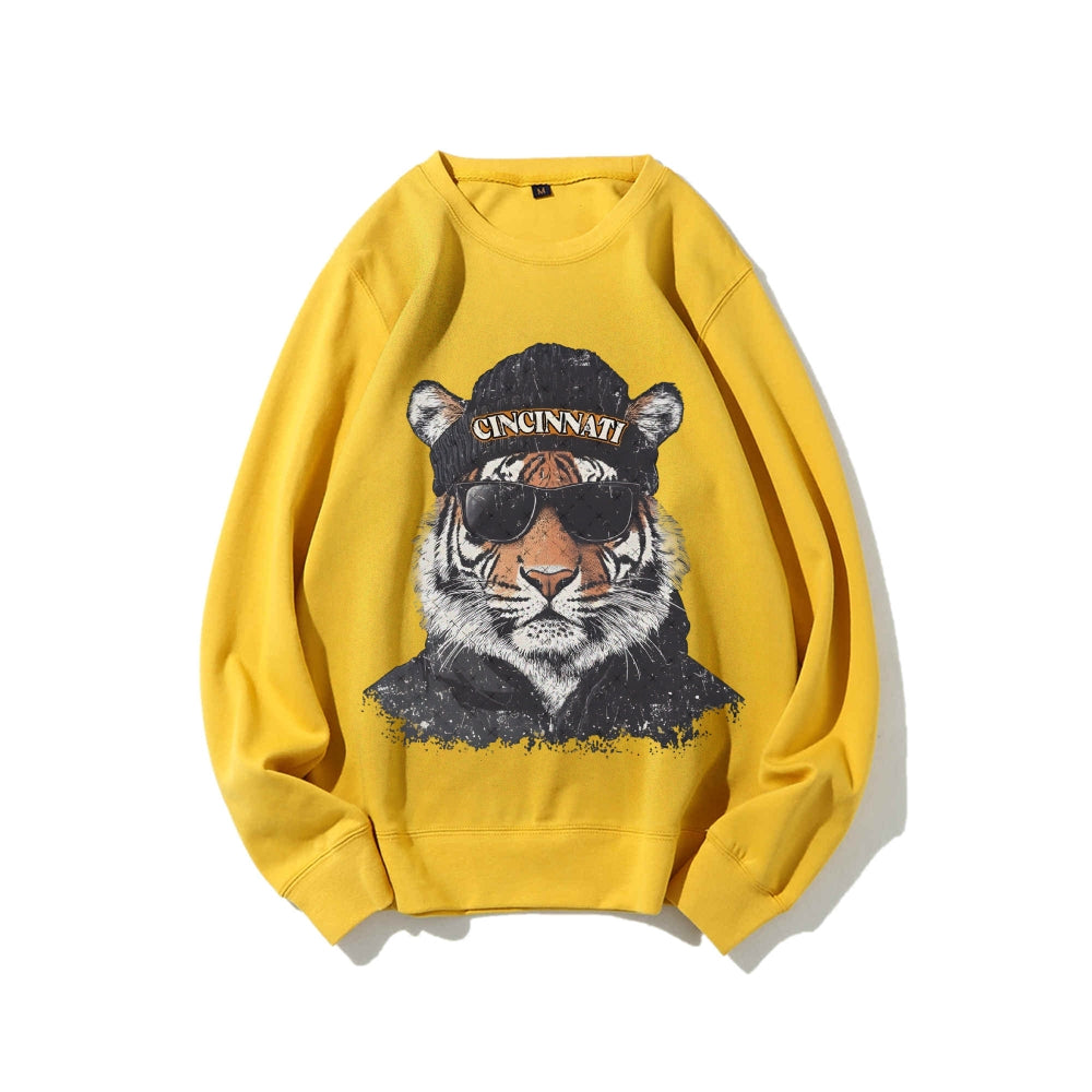 Casual Crewneck Sweatshirt CINCINNATI