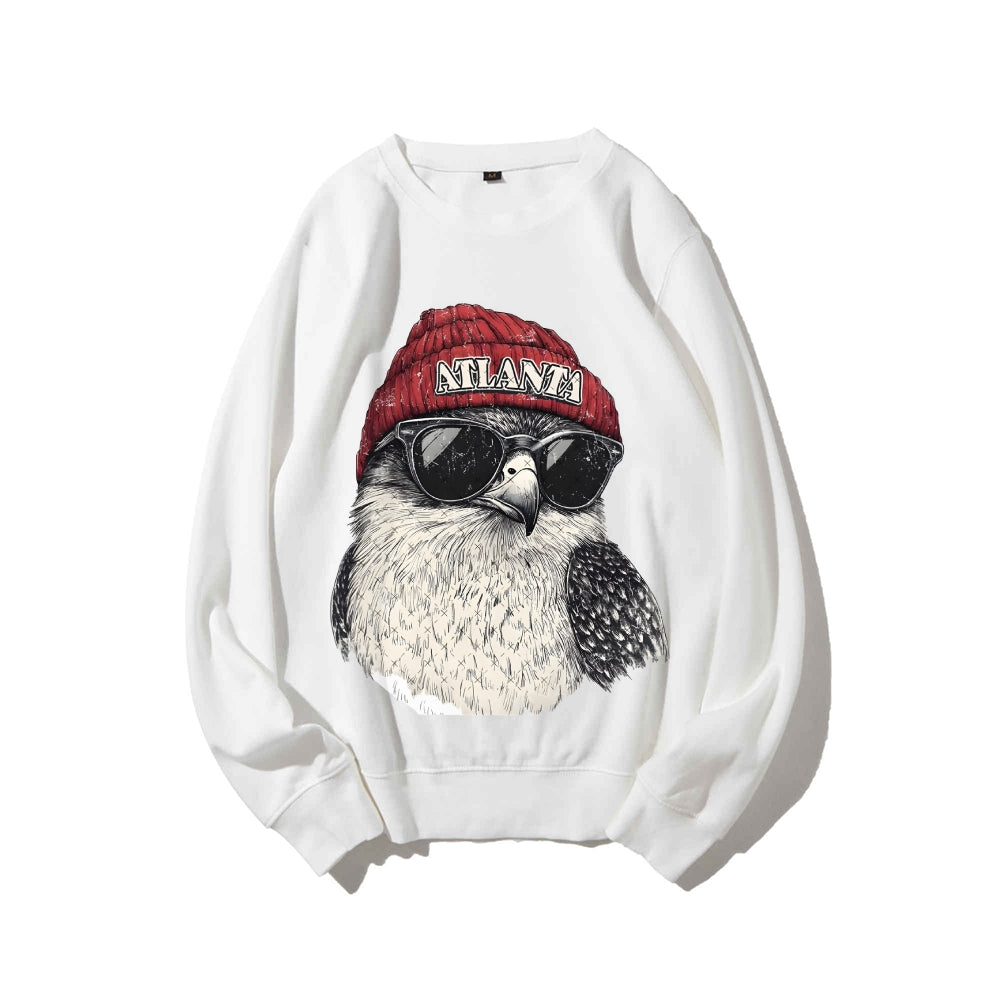 Casual Crewneck Sweatshirt ATLANTA