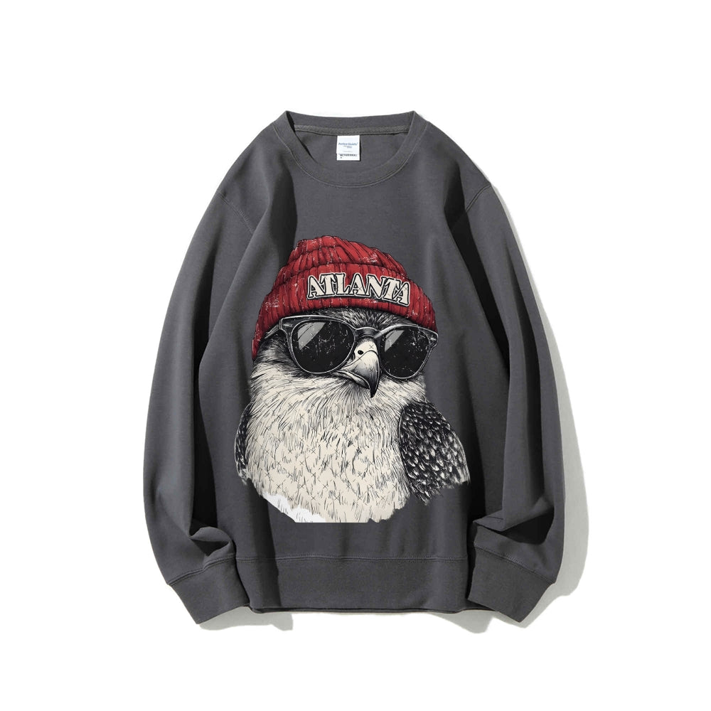 Casual Crewneck Sweatshirt ATLANTA