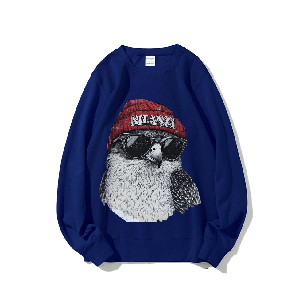 Casual Crewneck Sweatshirt ATLANTA