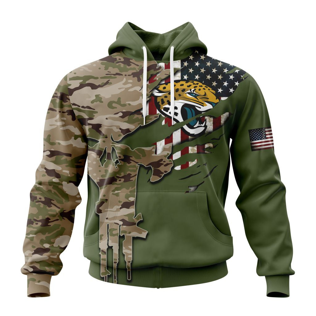 Jacksonville Jaguars | Special Camo Design For Veterans Day