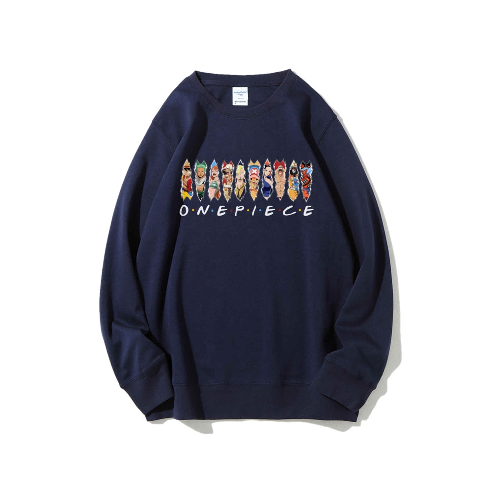 Casual Crewneck Sweatshirt One Piece