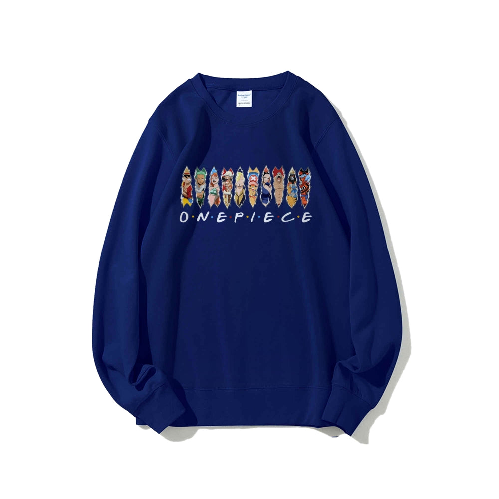 Casual Crewneck Sweatshirt One Piece