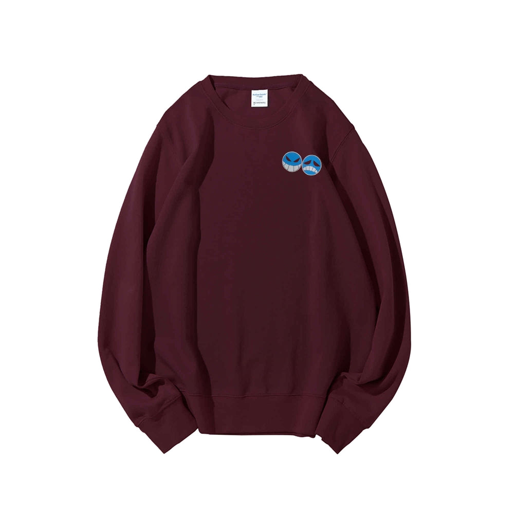 Casual Crewneck Sweatshirt One Piece