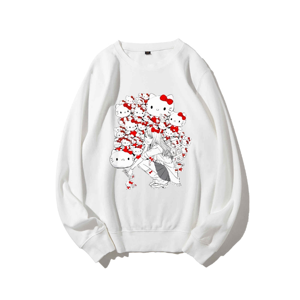 Casual Crewneck Sweatshirt 2506006512