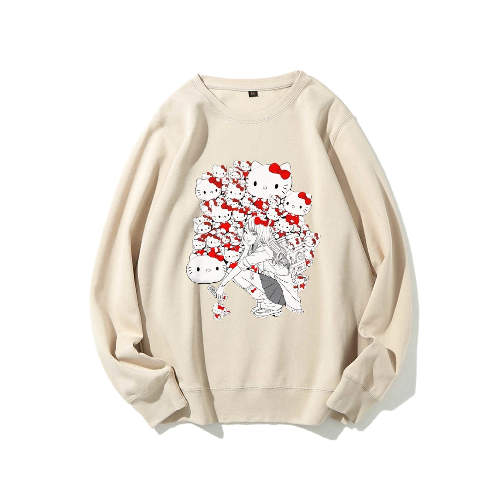 Casual Crewneck Sweatshirt 2506006512