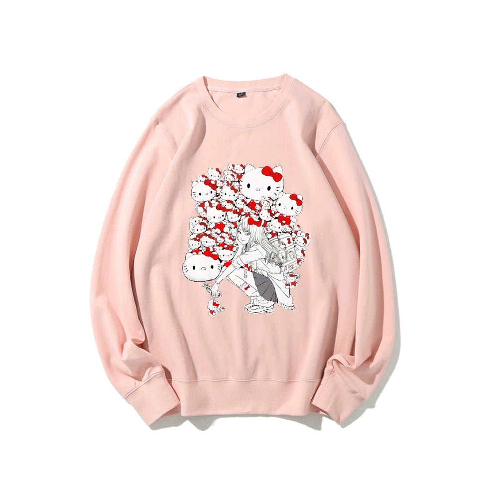 Casual Crewneck Sweatshirt 2506006512