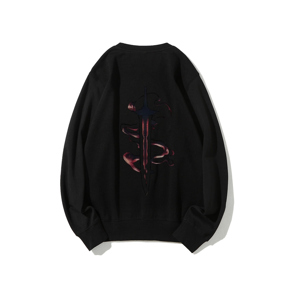 Casual Crewneck Sweatshirt Arise