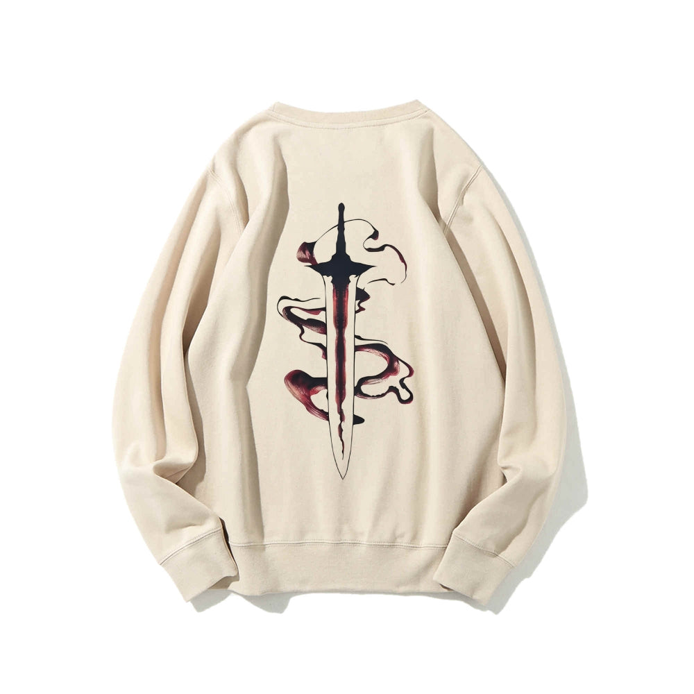 Casual Crewneck Sweatshirt Arise