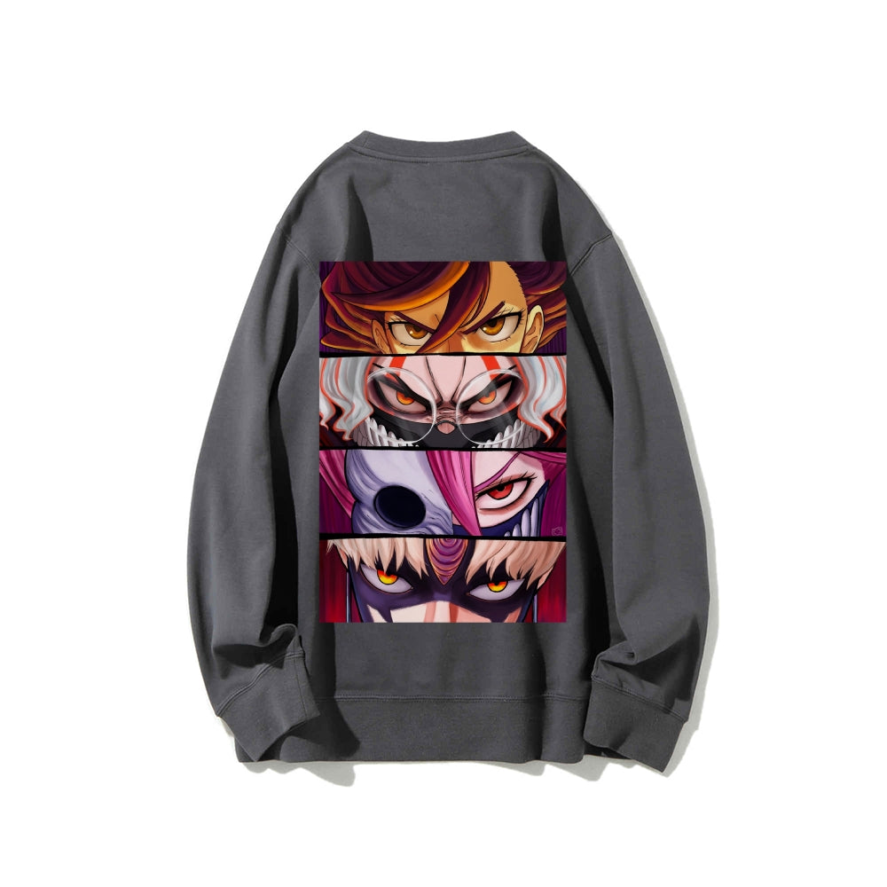 Casual Crewneck Sweatshirt Dandadan