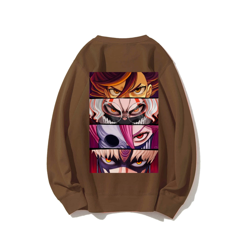 Casual Crewneck Sweatshirt Dandadan