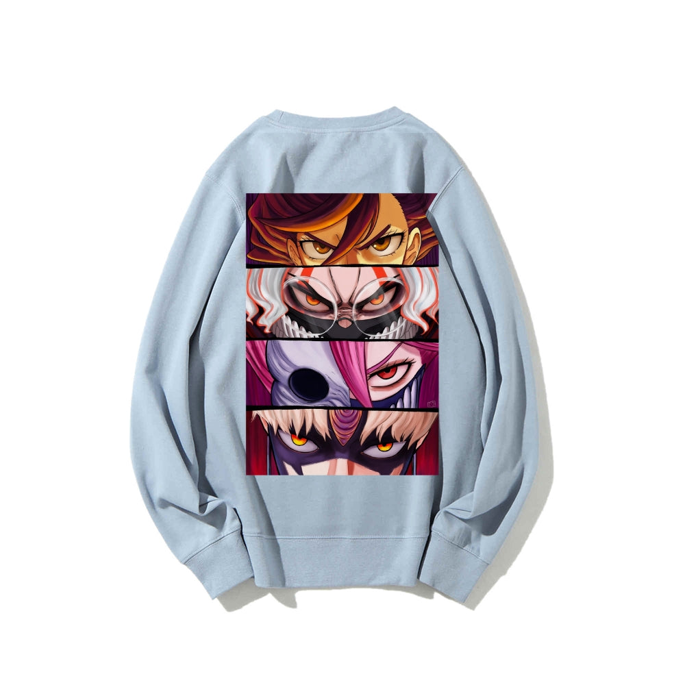 Casual Crewneck Sweatshirt Dandadan