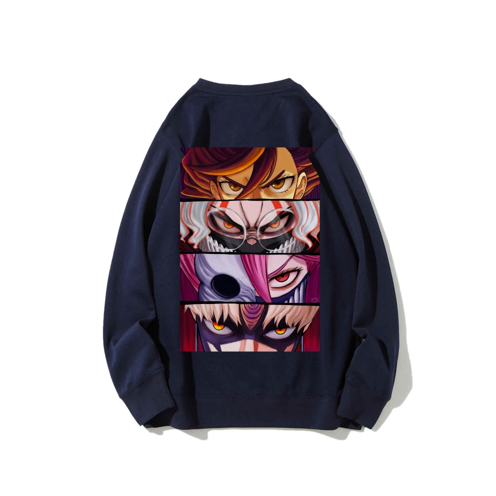 Casual Crewneck Sweatshirt Dandadan