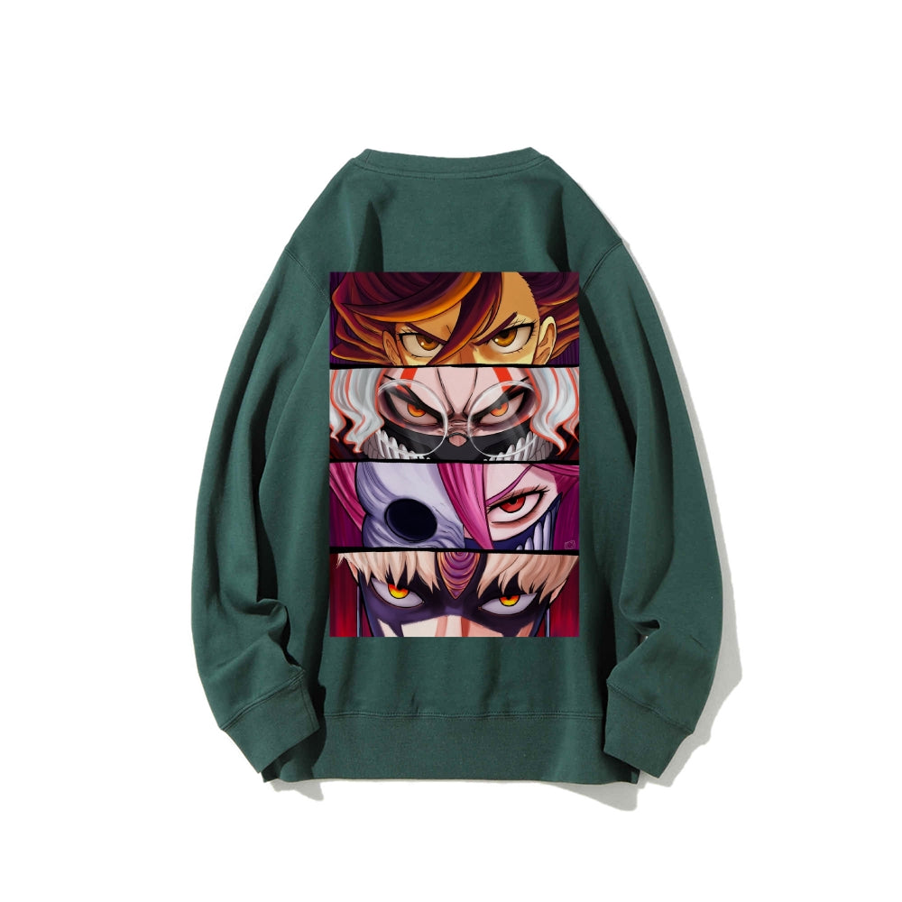 Casual Crewneck Sweatshirt Dandadan