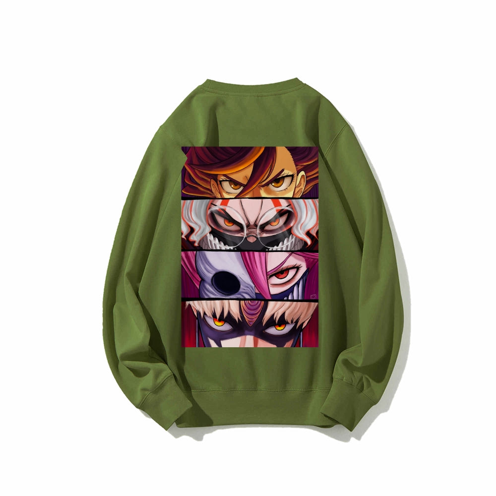 Casual Crewneck Sweatshirt Dandadan
