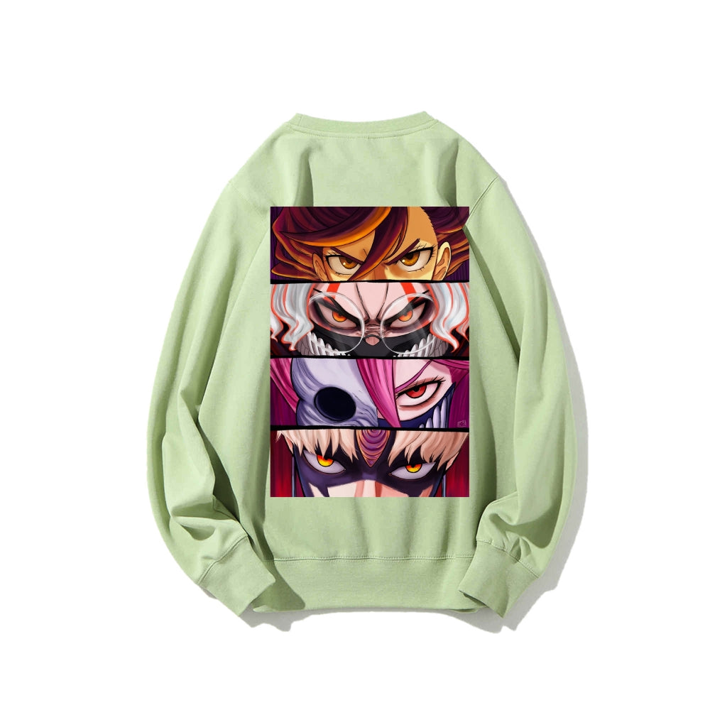Casual Crewneck Sweatshirt Dandadan
