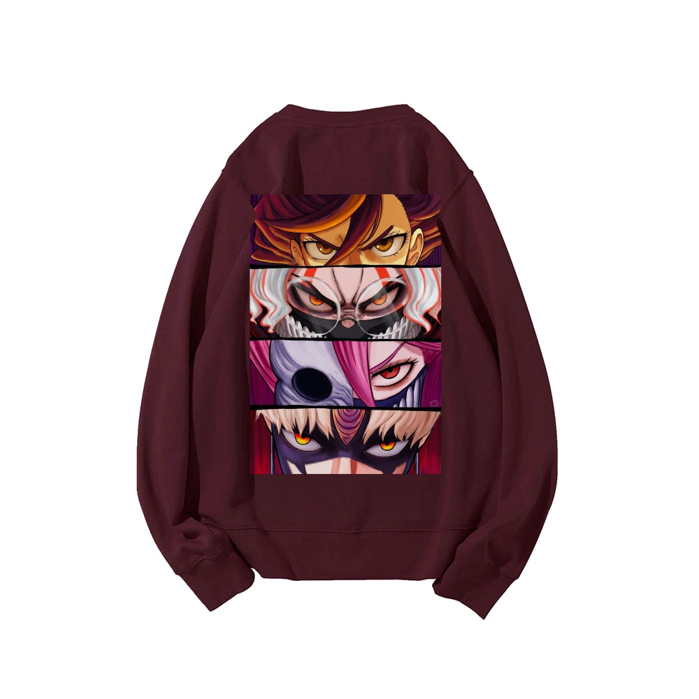 Casual Crewneck Sweatshirt Dandadan