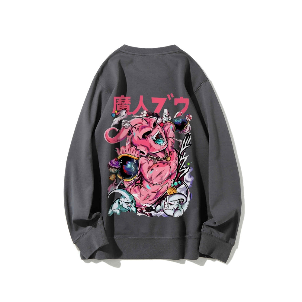 Casual Crewneck Sweatshirt Buu