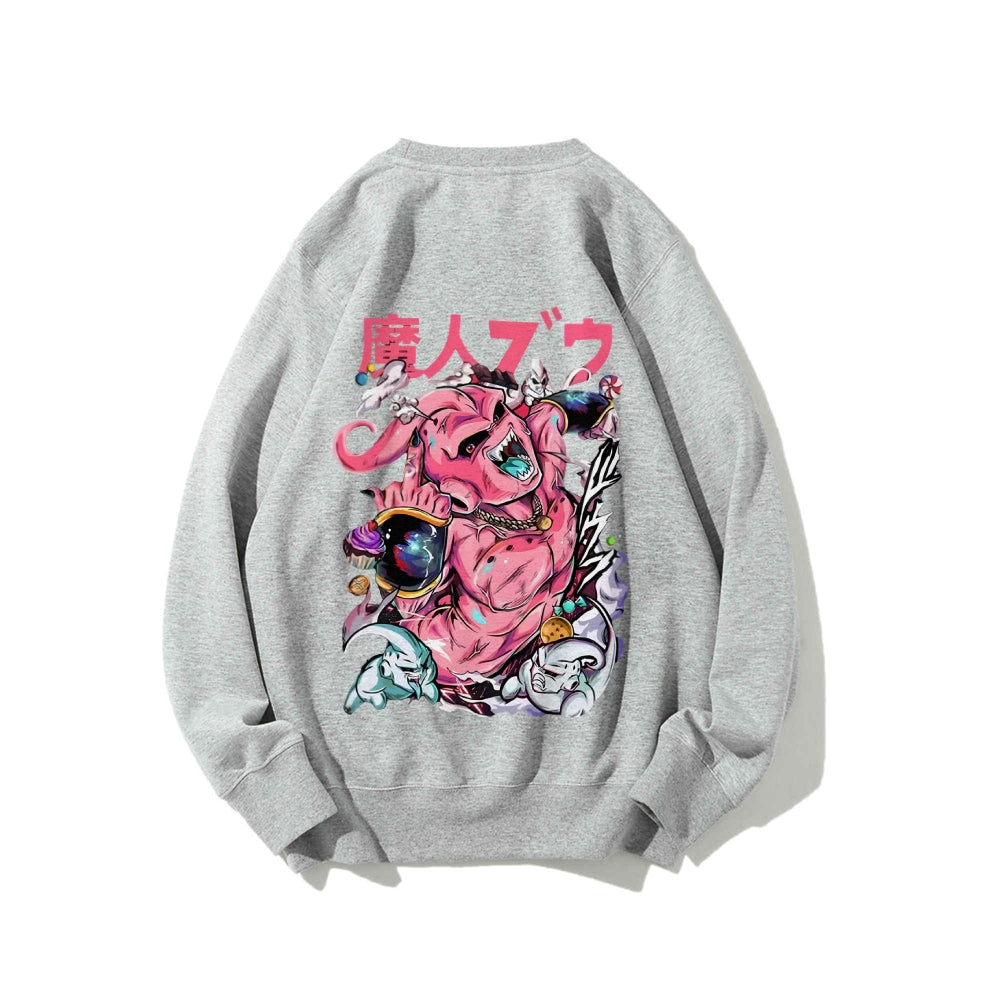 Casual Crewneck Sweatshirt Buu