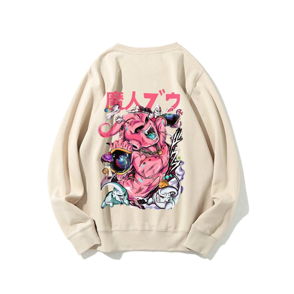 Casual Crewneck Sweatshirt Buu