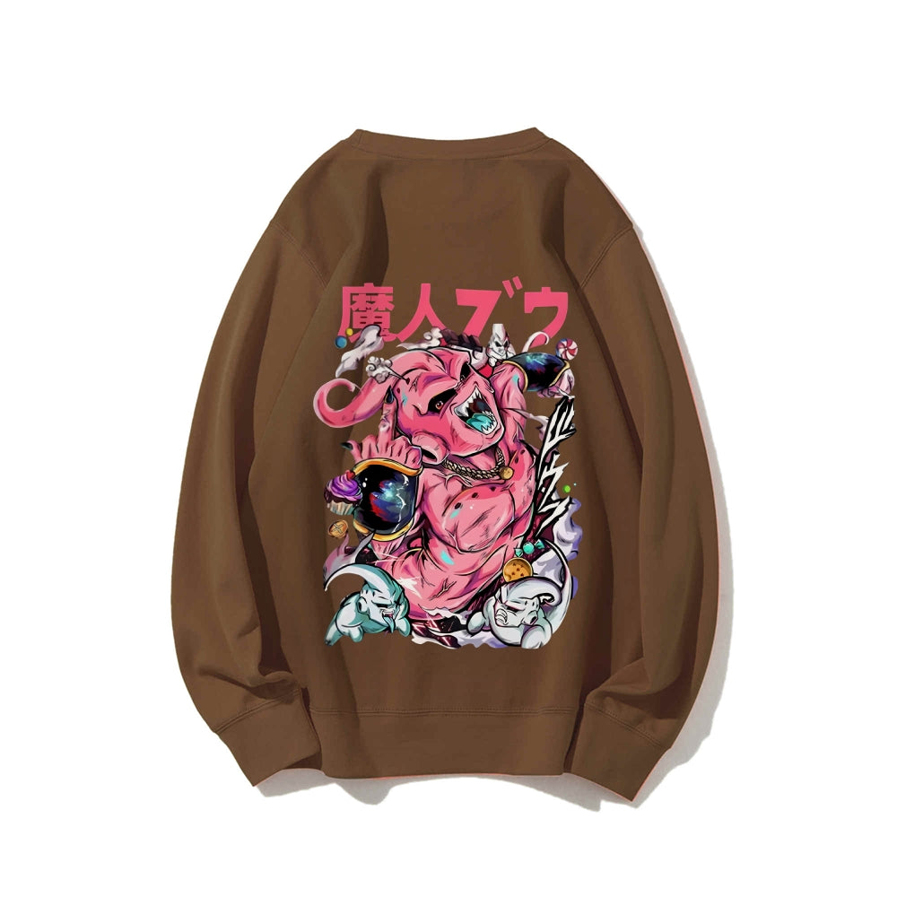 Casual Crewneck Sweatshirt Buu