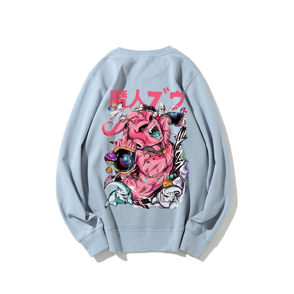 Casual Crewneck Sweatshirt Buu