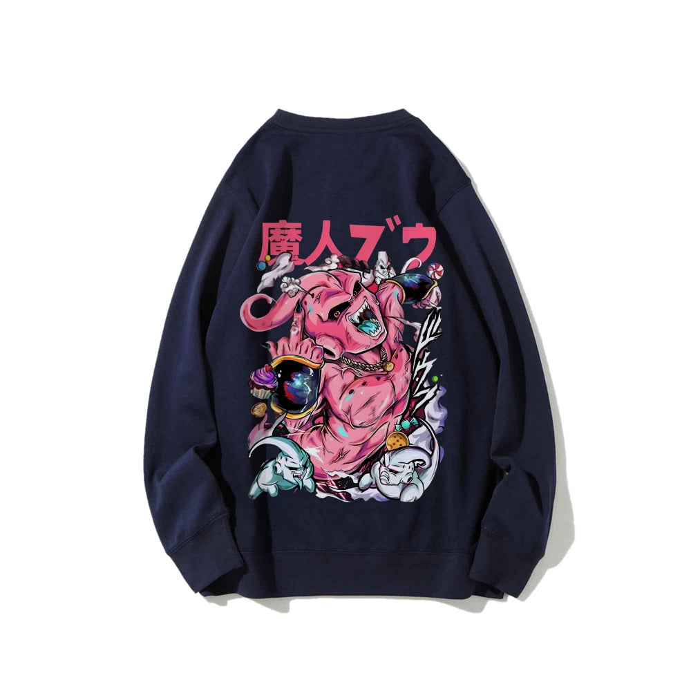 Casual Crewneck Sweatshirt Buu