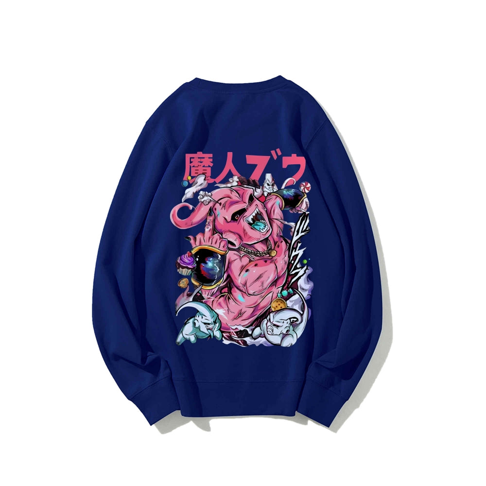 Casual Crewneck Sweatshirt Buu