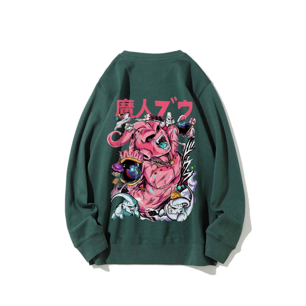 Casual Crewneck Sweatshirt Buu