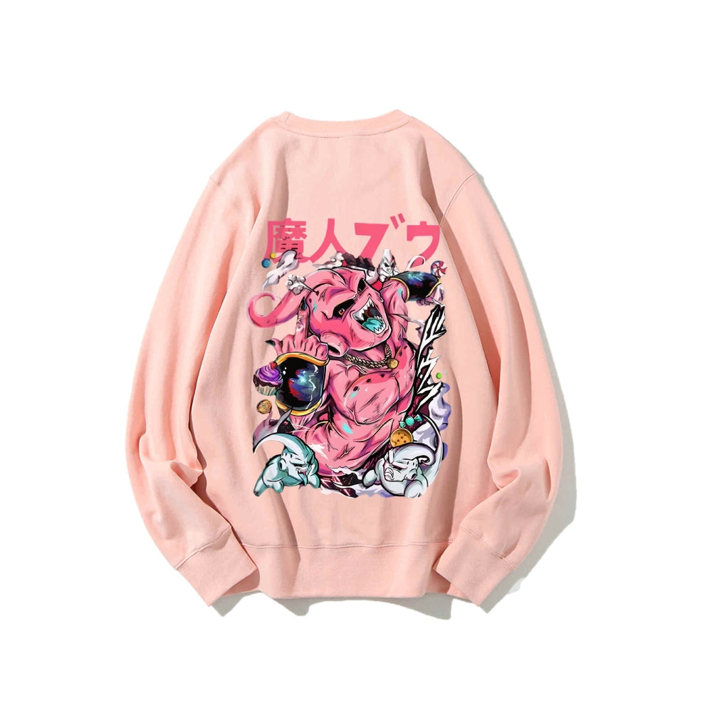 Casual Crewneck Sweatshirt Buu