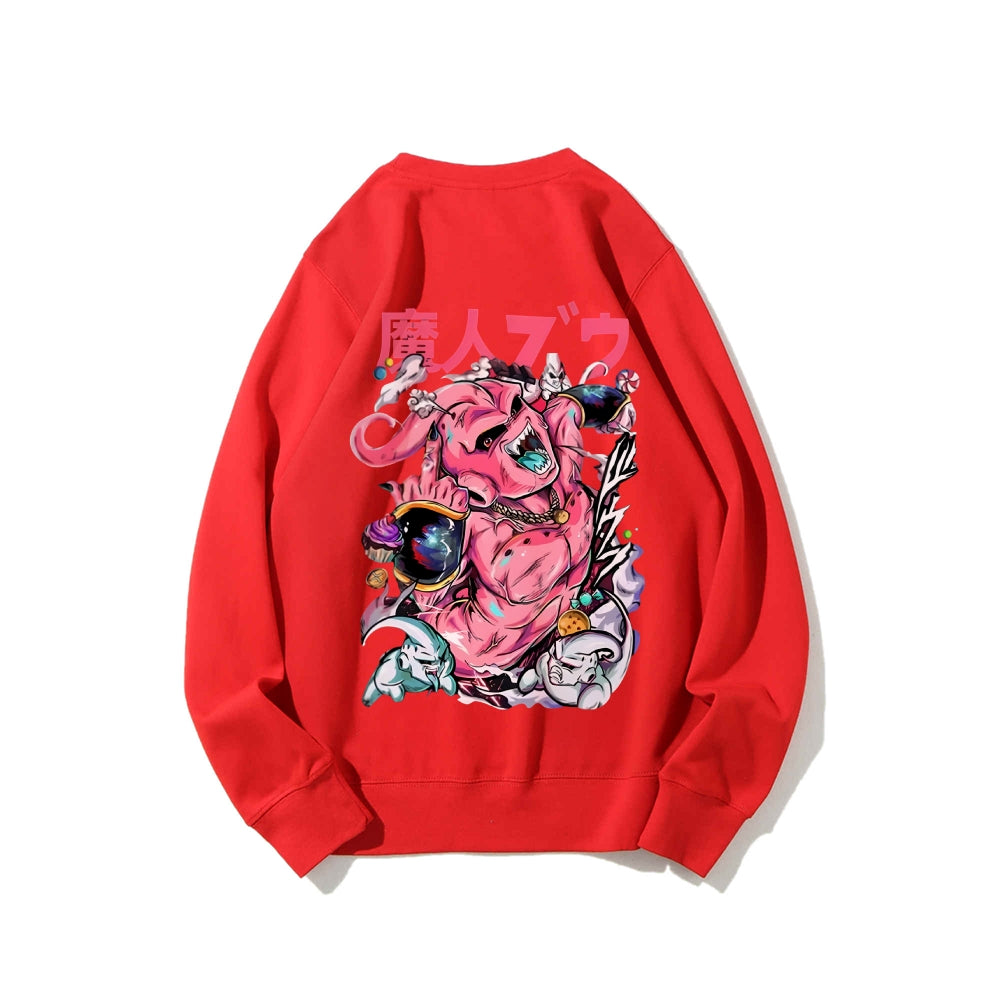 Casual Crewneck Sweatshirt Buu