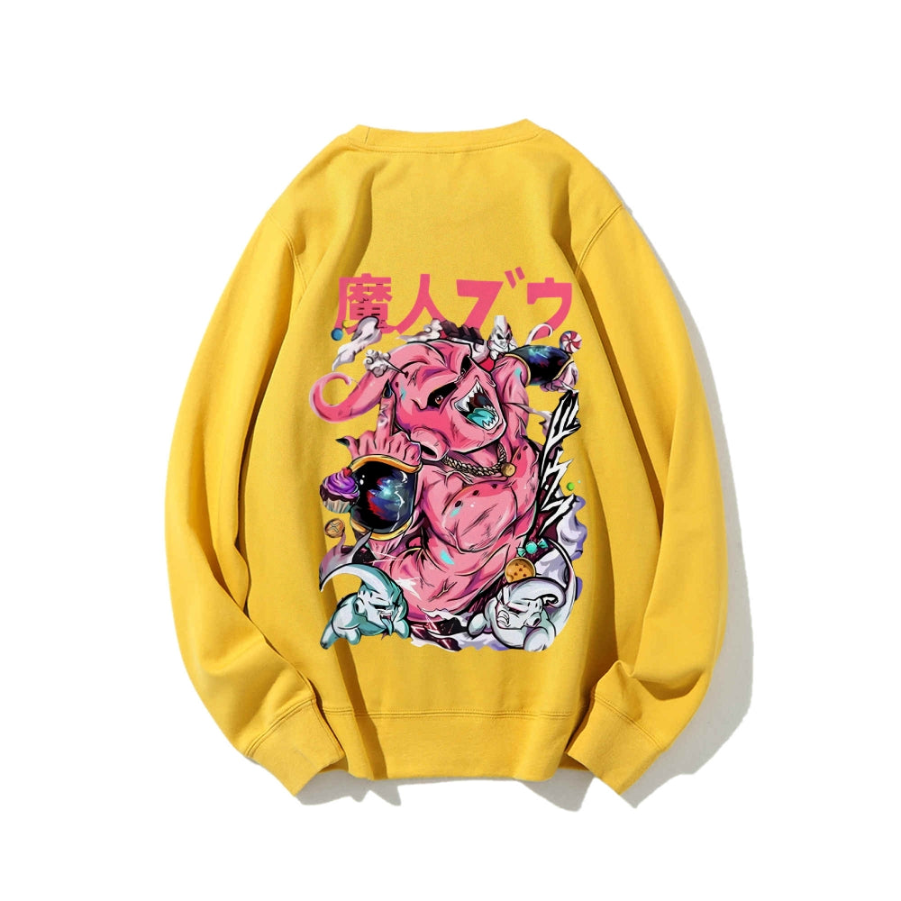 Casual Crewneck Sweatshirt Buu