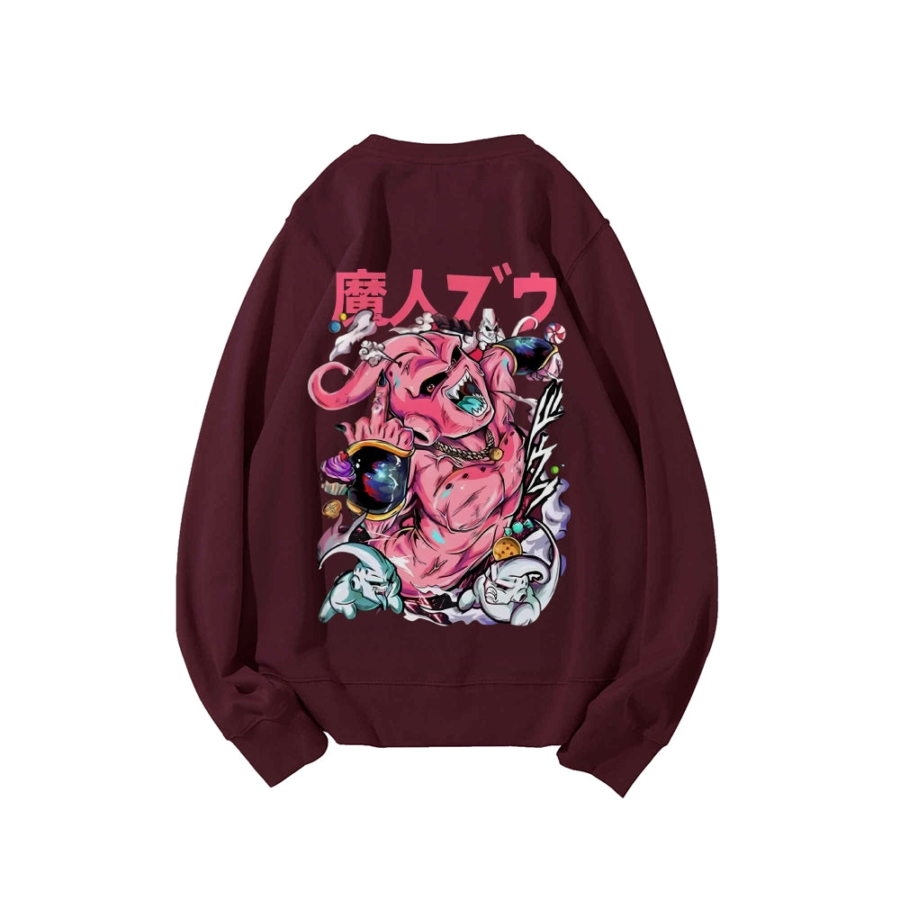 Casual Crewneck Sweatshirt Buu