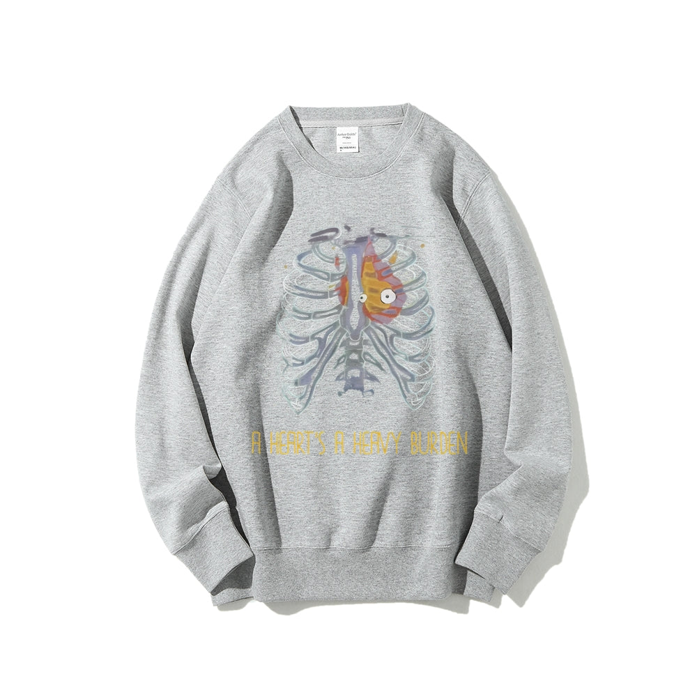 Casual Crewneck Sweatshirt Howl's Moving Castle