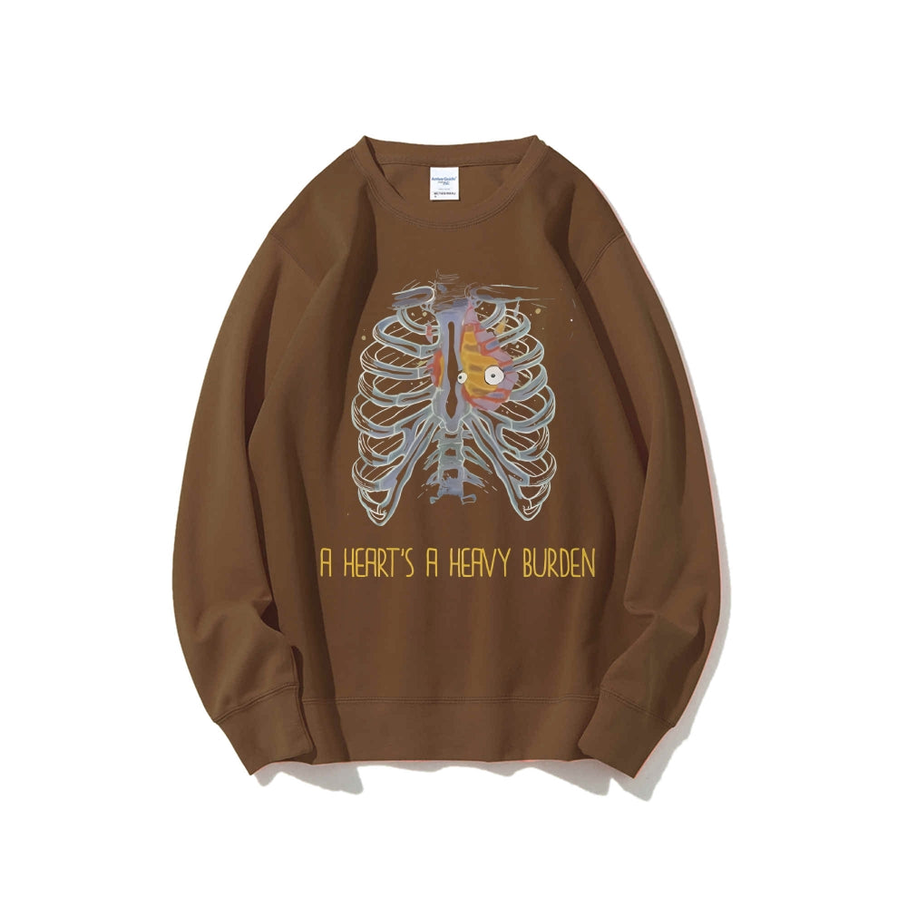 Casual Crewneck Sweatshirt Howl's Moving Castle