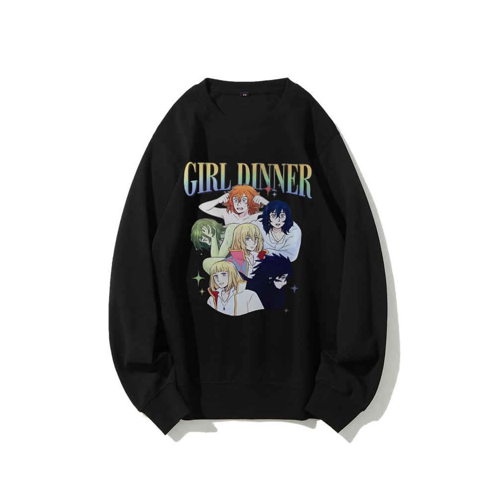 Casual Crewneck Sweatshirt