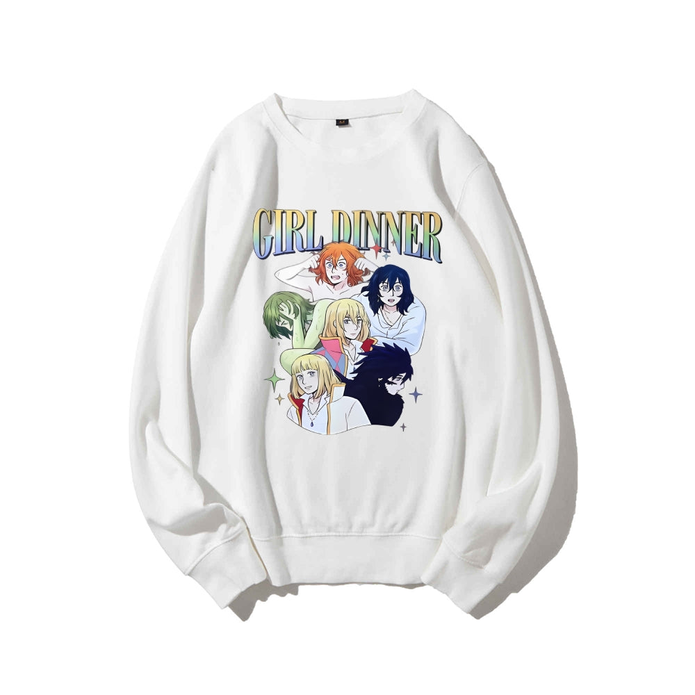Casual Crewneck Sweatshirt