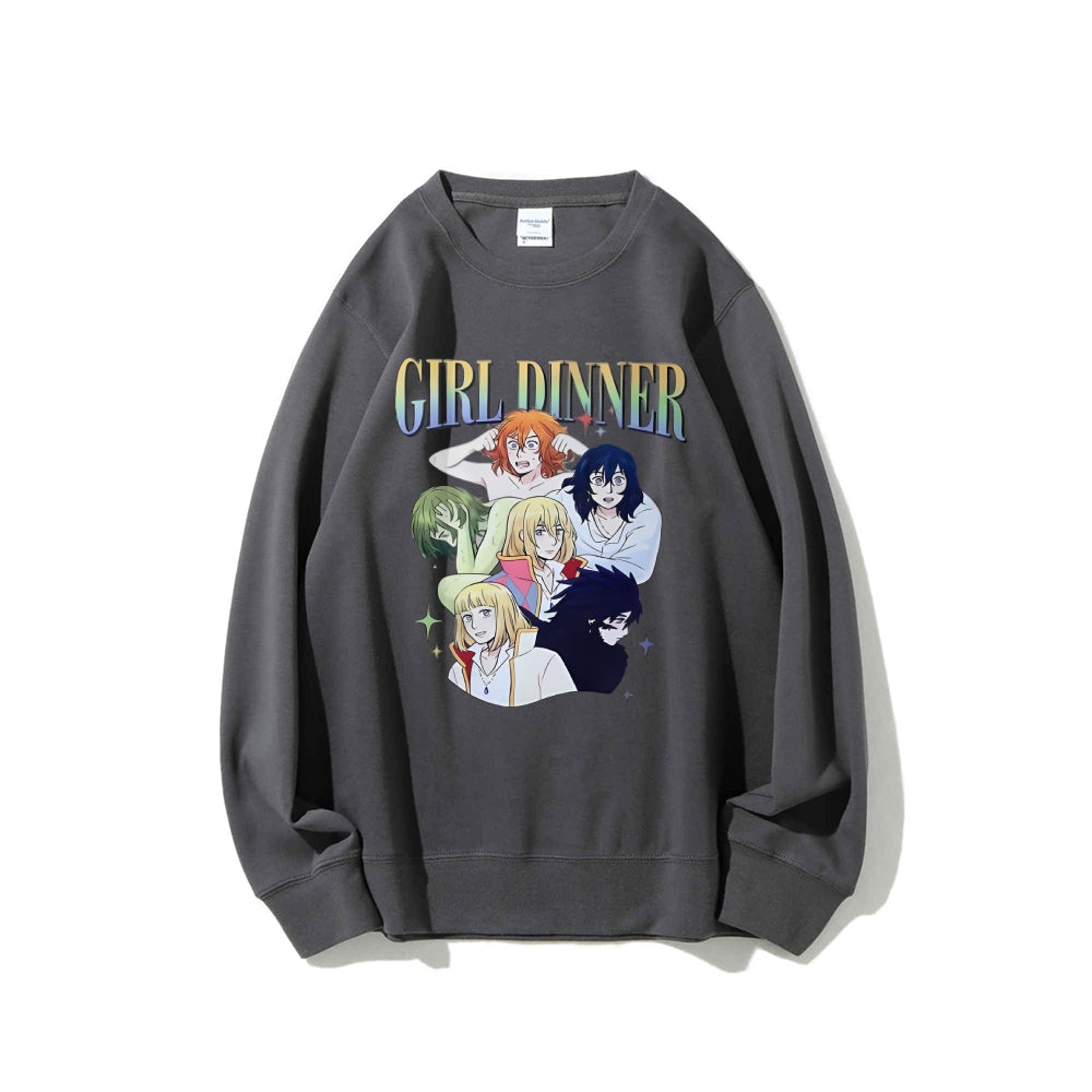 Casual Crewneck Sweatshirt