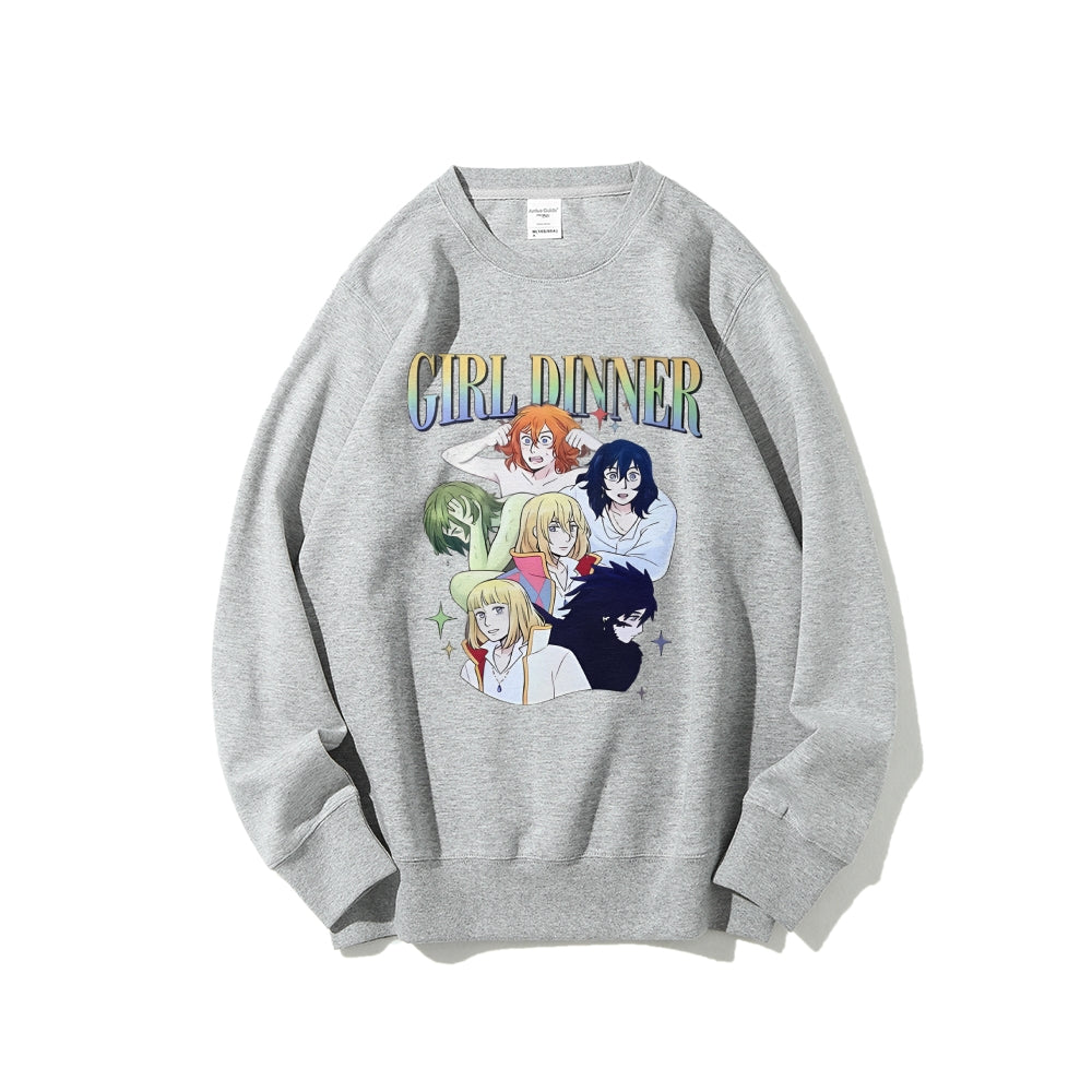 Casual Crewneck Sweatshirt