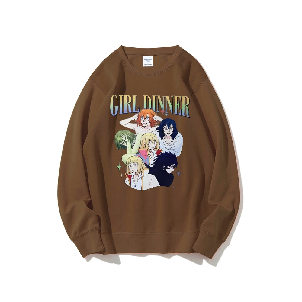 Casual Crewneck Sweatshirt