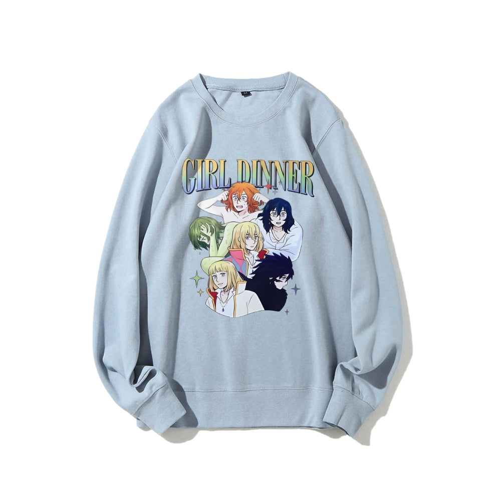 Casual Crewneck Sweatshirt
