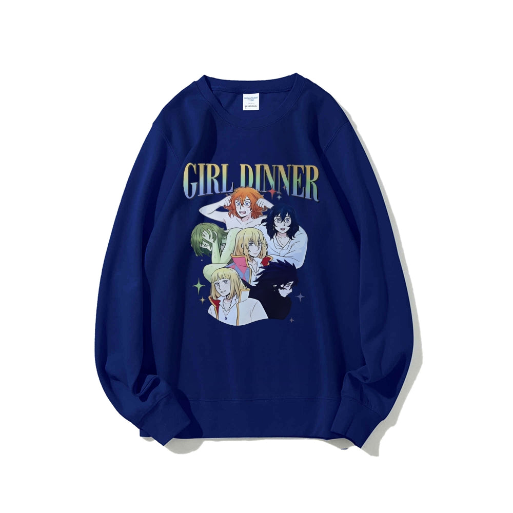 Casual Crewneck Sweatshirt