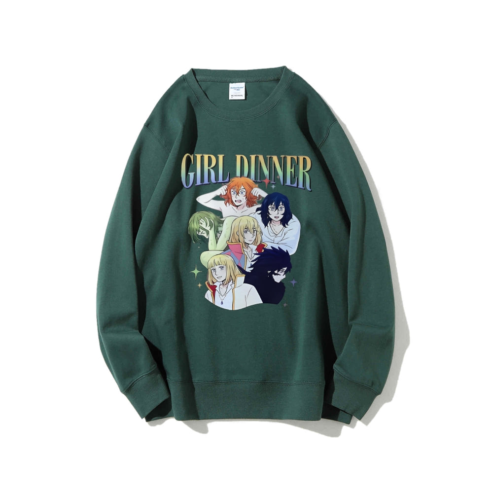 Casual Crewneck Sweatshirt