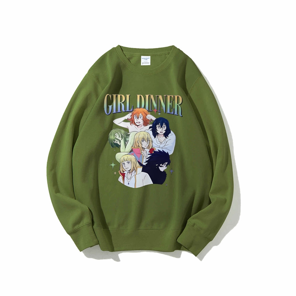 Casual Crewneck Sweatshirt